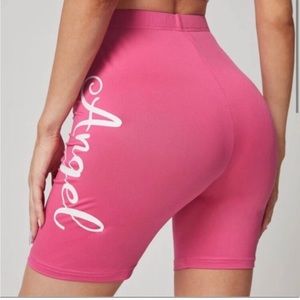 Pink ANGEL Biker Shorts